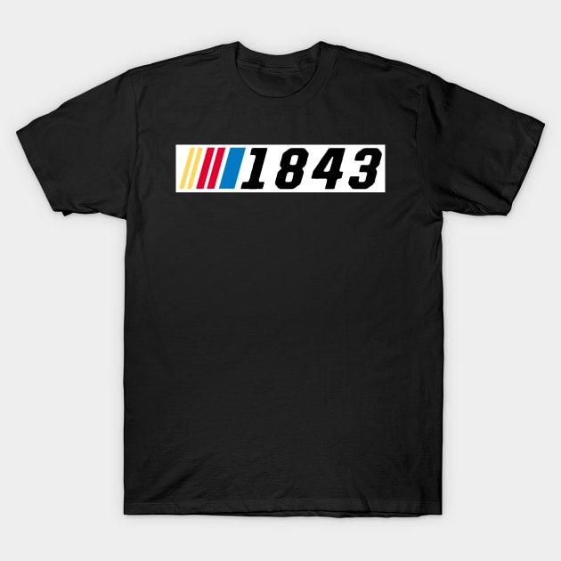 1843 T-Shirt by Luna Lovers